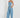 Denim Sequined Tube Top Pants Suit