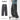 Übergroße Jeans mit weitem Bein,