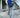 Blue Star Print Cargo Jeans
