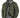 Chaqueta informal de algodón holgada con cremallera