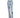 Embroidered High Waist Straight Leg Jeans