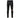 Klassische schwarze zerrissene Skinny-Jeans aus Stretch-Denim für Herren