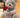 Hugging Roses Teddy Bear Plush Pillow