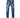 Jeans mit roter Rosenstickerei