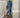 Vintage High Waist Women's Stretched Pencil Jeans