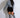 Puff-Denim-Baumwolljacke
