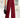BTFBM Pantalones Palazzo largos de pierna ancha e informales de cintura alta para mujer, con botones, holgados, para trabajo de oficina, con bolsillos, de color rojo vino sólido mediano