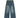 Retro Hong Kong Style Distressed Loose Wide Leg Mopping Jeans