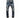 Herren Ripped Patch Jeans Jugend Slim Hose Biker Hose Inkjet Persönlichkeit