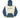 Navy & Off White Two-Toned Tropical Seas Hoodie