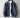 Denim Jacket Blue Button Plaid