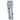 Embroidered High Waist Straight Leg Jeans