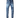 Blau-schwarze Jeans mit Flicken und Rissen