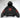 Kapuzenpullover mit Vintage-Totenkopf-Print