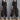 Loose Jeans Black Jumpsuit Romper