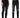 Sortierte grau-weiß gefärbte elastische Slim Fit schwarze Jeans für Männer